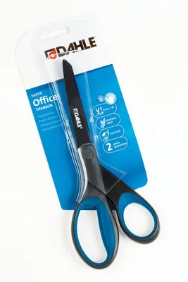 Obrázek produktu pro Dahle 54308-12979, Dospělý, Rovný střih, Samostarný, Černá, Modrá, Nerezová ocel, Kancelářské nůžky