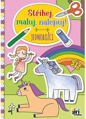 Obrázok produktu pre Strihaj, maľuj, nalepuj! Jednorožce