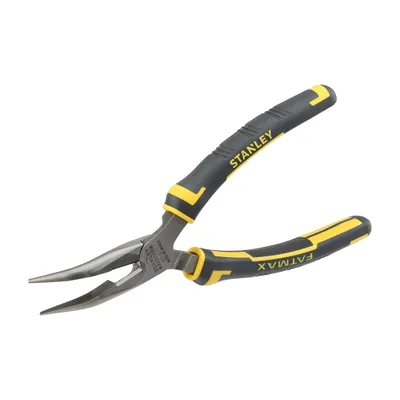 Image de Pince à becs 1/2 ronds longs coudes STANLEY FATMAX - 160 mm