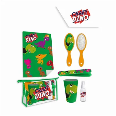 Produktbild von Reiseset 6-teilig, Dinosaurier