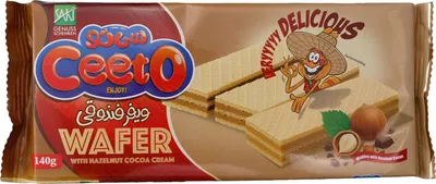 Produktbild von Ceeto- Waffel mit Haselnusscreme Kekse 140gr