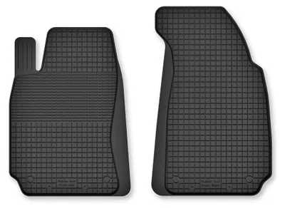Produktbild von Gummi-Fußmatten Vorne für Volkswagen Passat B5 FL 2000-2005 – 2-tlg, Schwarz, Semi-Universal, angepasst – Wielganizator Semi-Universal