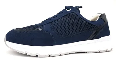 Produktbild von Jana Salore Damenschuhe Schnürschuhe Sportive Sneaker Blau Freizeit, Schuhgröße:41 EU