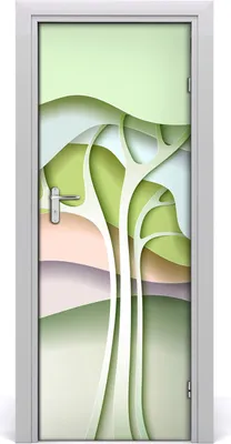 Produktbild von Tulup Türaufkleber 75x205 cm Dekorative Aufkleber Selbstklebend Wasserdichte Tapete Abnehmbar Schlafzimmer Wohnzimmer Wohnkultur - Zusammenfassung Aufklebers Baum