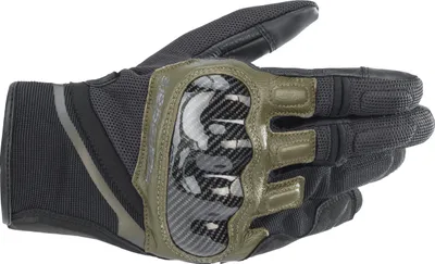 Produktbild von Alpinestars Chrome Motorradhandschuhe, schwarz/grün, S