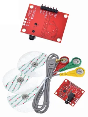 Produktbild von EKG Single Lead AD8232 Herz Frequenz Heart Rate Monitor Modul Puls Überwachung