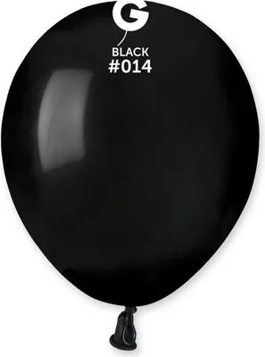 Immagine prodotto di Palloncino in lattice MINI - 13 cm - Nero 1 pz