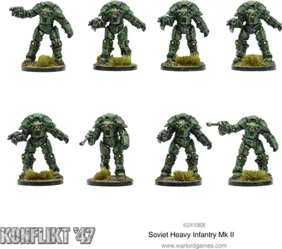 Produktbild von Konflikt'47 Soviet Heavy Infantry Mk II