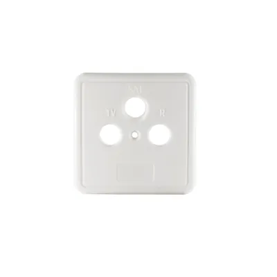 Produktbild von shiverpeaks BASIC-S Rahmendeckel für 3-fache Dose weiß