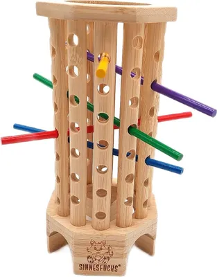 Produktbild von Farblernturm Montessori Spielzeug Holzspielzeug Sinnesfuchs FSC100%