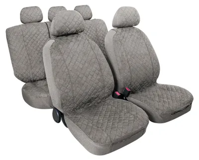 Produktbild von LAMPA Miky Sitzschonbezug Vorne und Hinten Universal Grau Sitzbezug