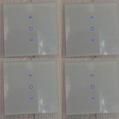 Zdjęcie produktu dla Przełącznik rolet Wi-Fi, inteligentny timer do rolet, z funkcją procentową, zestaw 4 sztuk