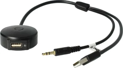 Produktbild von vhbw AUX USB Audio Adapter Kabel KFZ Radio (30 cm) kompatibel mit MINI R55 Auto, Autoradio - USB, Bluetooth