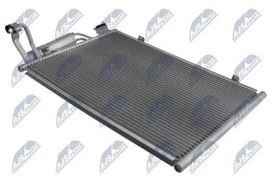 Produktbild von NTY CCS-FR-023 Kondensator Klimaanlage Klimakondensator für FORD Fiesta Mk6 Schrägheck (JA8, JR8) +Trockner
