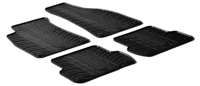 Produktbild von LAMPA Fußmatten Set Gummi für AUDI A4 Avant (8E5, B6) Vorne+Hinten