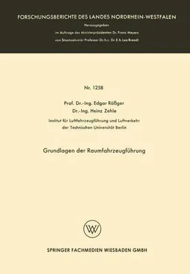 Obrázek produktu pro Grundlagen der Raumfahrzeugführung