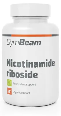 Zdjęcie produktu dla Rybozyd nikotynamidu GymBeam, 60 kapsułek