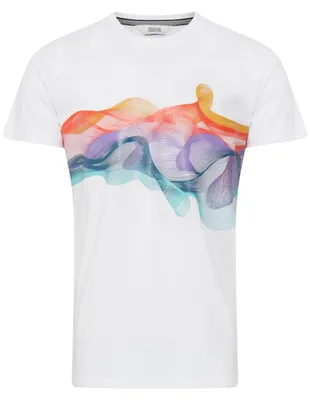 Produktbild von SOLID SDPedro Herren T-Shirt Kurzarm Shirt mit Print und Rundhalsausschnitt Regular Fit