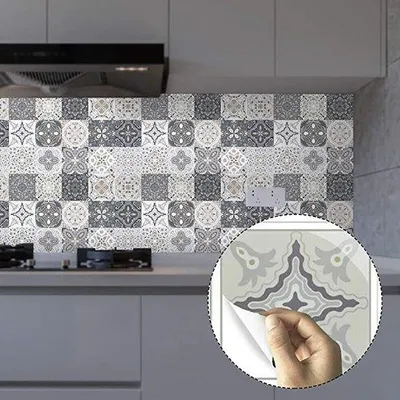 Obrázok produktu pre Famanu Wandnálepky, marocké dlaždice – 48 kusov, 10x10 cm