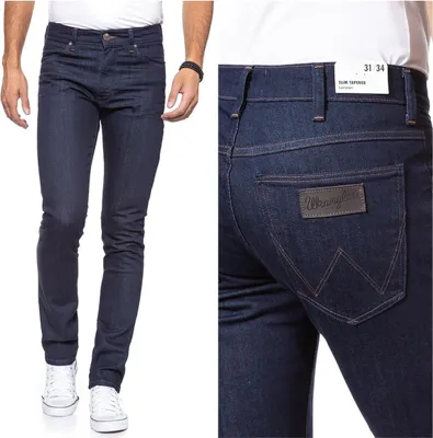 Obrázek produktu pro WRANGLER, pánské džíny, slim fit, LARSTON, W27 L32, modré, džíny, baggy jeans, buggy