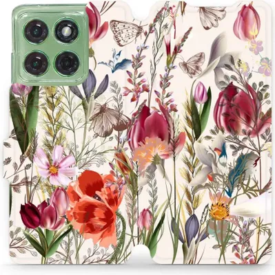Produktbild von Handyhülle mit klappe für Motorola Edge 60, Mobiwear Book, Blumenstrauß