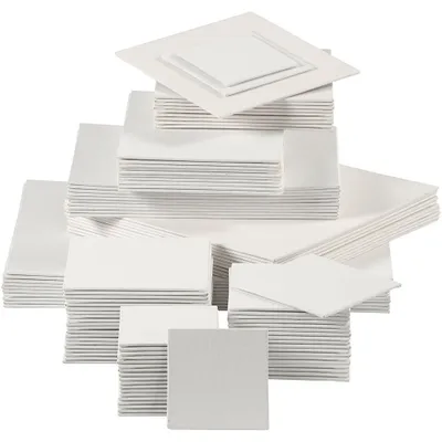 Produktbild von Leinwandplatte, 280 g, Weiß, 108 Stk/ 1 Pck [HOB-22520]