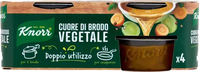 Zdjęcie produktu dla Cuore di brodo verdure koncentrat bulionu warzywnego 4x28g - Knorr