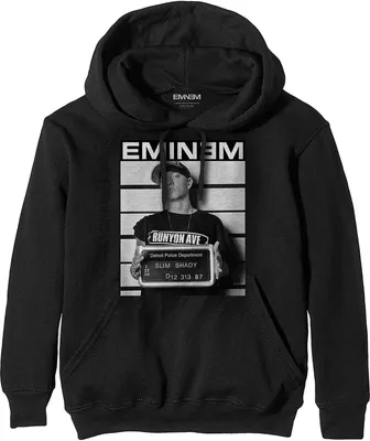 Obrázok produktu pre Eminem - Mikina s kapucňou "Arrest" pre mužov/dámy Uni RO2865 (XXL) (Black)