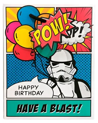 Productafbeelding van Puckator Stormtrooper stripverhaal tas. Één maat