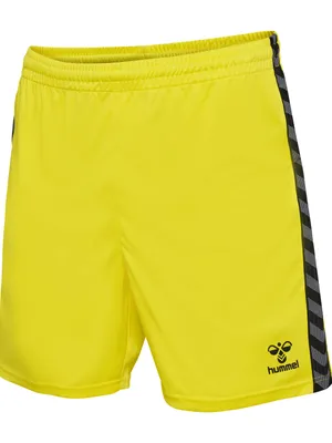 Produktbild von Hummel Authentic PL Shorts Kinder, gelb, 152