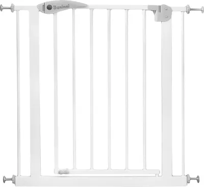 Produktbild von Baninni Schutzgitter Vicino Metall 75-85 cm Weiß BNSF003-WH