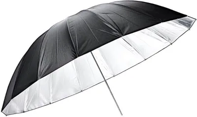 Immagine prodotto di Godox UB-L3 60 Black and Silver L size Umbrella 150cm