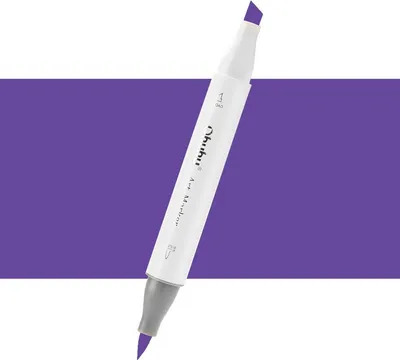 Image de Pinceau & Ciseau marqueur alcool double face OHUHU, V320 Gentian Violet