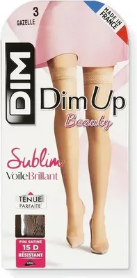 Produktbild von Dim Paris Up Beaty Sublim 15 Deniers Bleib Oben Durchsichtig 2 Damen Durchsichtig 2