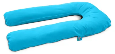 Image de Coussin de maternité en forme de U, dimensions 150 x 80 cm, idéal pour la grossesse et l'allaitement