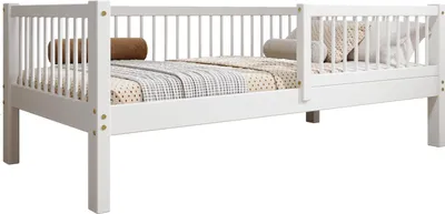 Obrázek produktu pro TIMBEE Alfi dětská postel jednolůžko borovice 100x200cm postel bílá