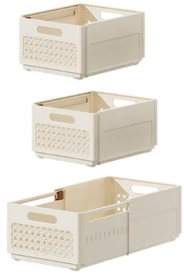 Immagine prodotto di Organizer per armadio, 3 pezzi, impilabile, regolabile da 27,9 a 45,7 cm, per camera da letto, cucina, ripostiglio