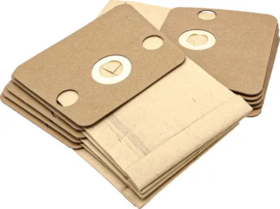 Produktbild von vhbw 10x Staubbeutel kompatibel mit Rowenta RO 1230, 1213, 123, 1233, 420, 430, 425, 455, 450, 1211, 460 Staubsauger - 22,5cm x 16,5cm Sandfarben