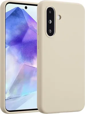 Image de Accezz Liquid Silicone Backcover pour le Samsung Galaxy A36 / A56 - Stone
