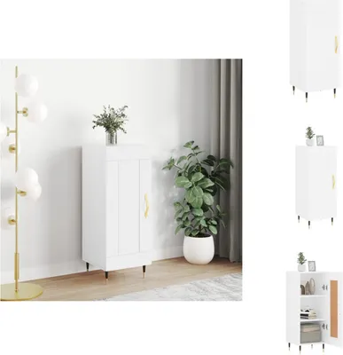Obrázok produktu pre vidaXL Príborník biely 34,5x34x90 cm Materiál na báze dreva - Príborníky
