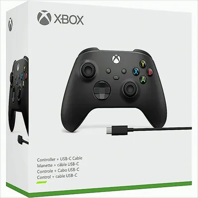 Obrázek produktu pro Bezdrátový ovladač Microsoft Xbox + kabel USB-C