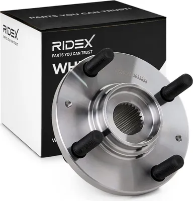Produktbild von RIDEX 653W0133 Radnabe Vorne Beidseitig für HYUNDAI i10 (PA) 4-Loch Ø100mm Lochkreis