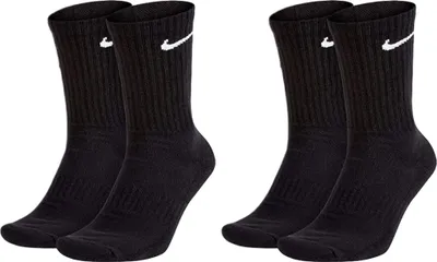 Produktbild von 4 Paar Nike SX4508 Herren Damen Socken - Farbe: 4 Paar schwarz - Größe: 38-42