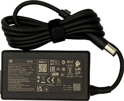 Obrázok produktu pre HP Smart - napájací zdroj - AC - 65 W - bez BLK - pre HP 200 G4, 205 G3, 205 G4, 2510p, 260 G4, 2710p, EliteDesk 705 G5 (65 W), 800 G5 (65 W), ProDesk 400 G5 (65 W), 400 G6 (65 W), 600 G5 (65 W), 600 G6 (65 W) (L40094-001)