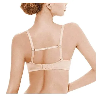 Produktbild von 3er-Pack rutschfeste elastische BH-Trägerhalter für Damen & 12 BH-Trägerclips