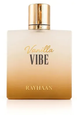 Produktbild von Rayhaan Vanilla Vibe Eau de Parfum – Vanillig-Fruchtiger Unisex Duft | Cremig & Holzig