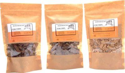 Produktbild von FR Eichenspäne-Set - 3 Packungen, Eichenholz Chips Holzspäne Eichenholzspäne