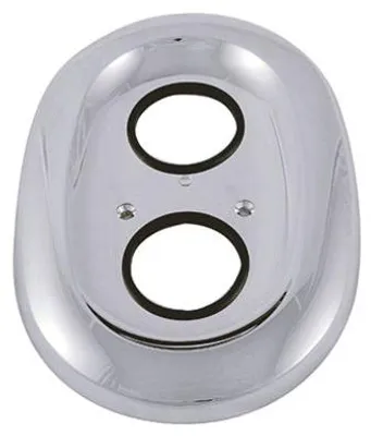 Produktbild von Kludi Ersatz-Rosette für UP-Thermostat 35620, verchromt, 55 mm hoch