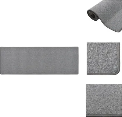 Obrázek produktu pro vidaXL Kobercový běhoun tmavě šedý 50x150 cm - Koberce