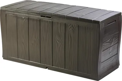 Immagine prodotto di Baule Cassapanca da Esterno 117x58x45 cm in Resina Keter Sherwood Marrone